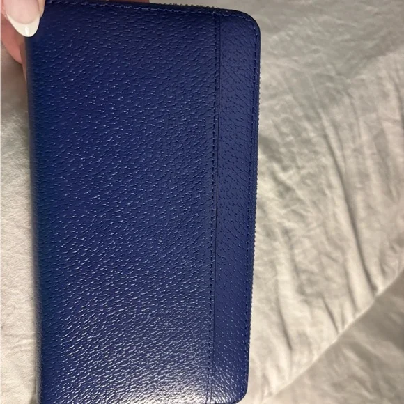 Kate Spade Royal Blue Zip Wallet - Picture 3 of 7